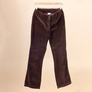 Velvet Pants Brown Vintage